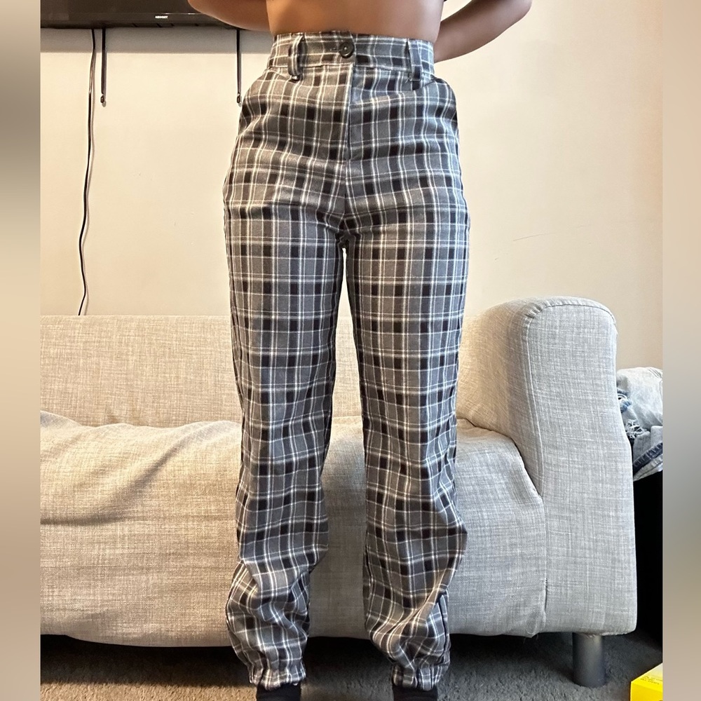 plaid pants